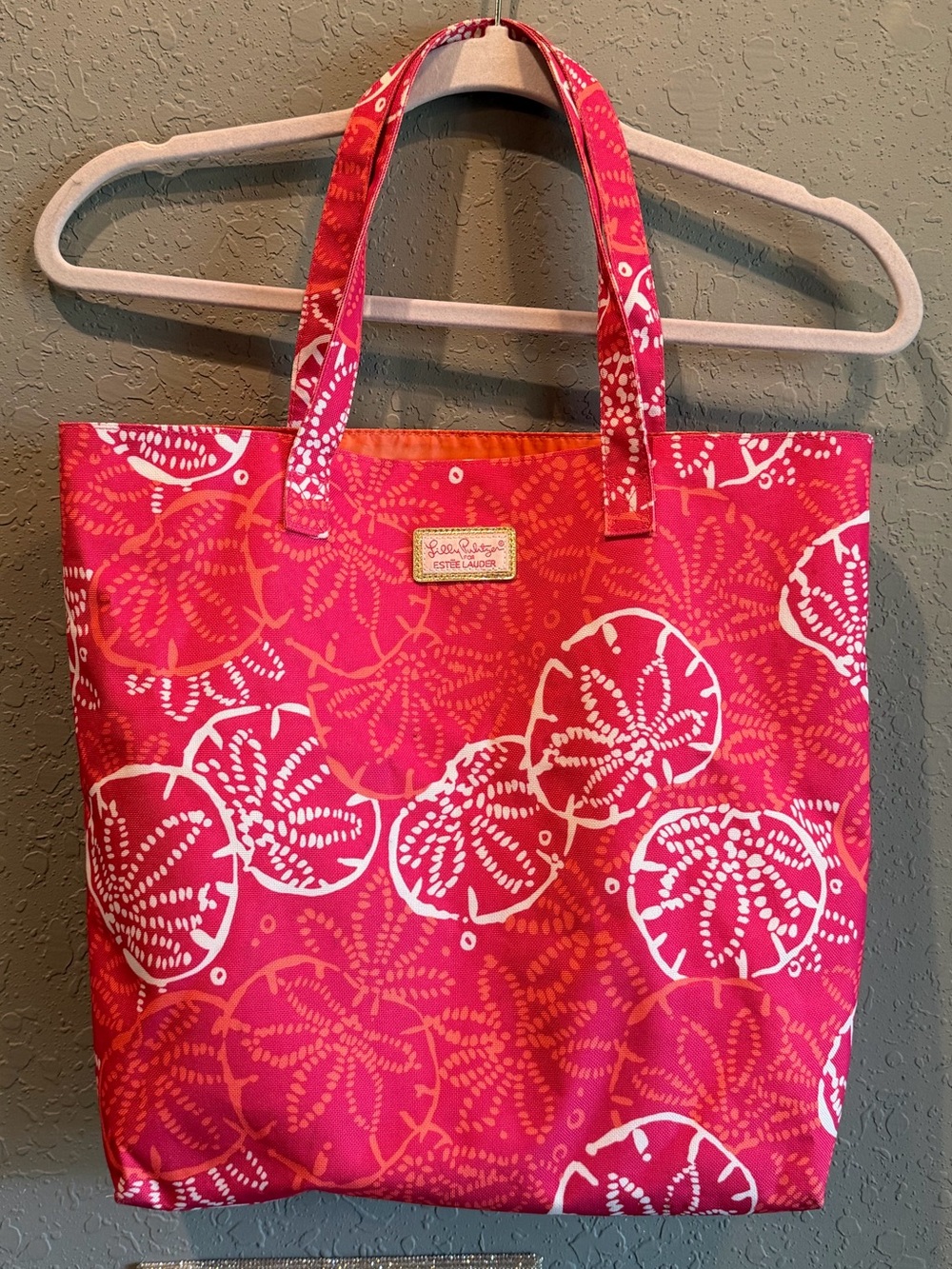 Lilly Pulitzer for Estée Lauder Sand Dollar Tote Bag
